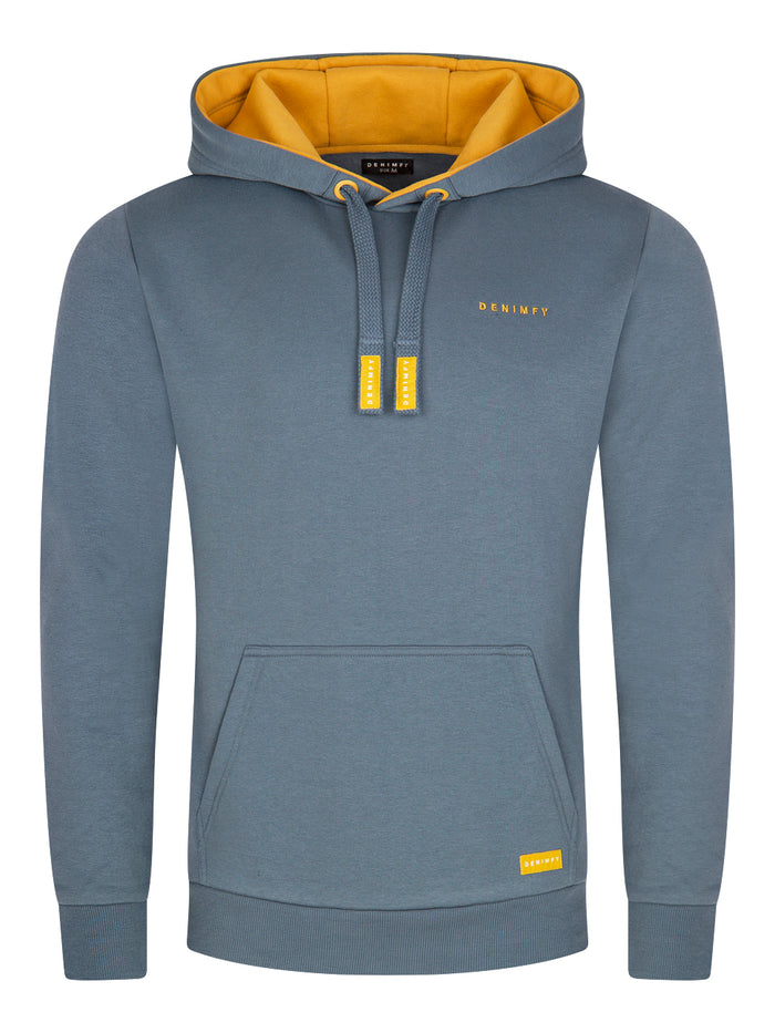 DENIMFY Hoodie Herren DFBenno Regular Fit Kapuzenpullover
