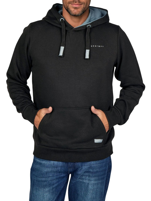 DENIMFY Hoodie Herren DFBenno Regular Fit Kapuzenpullover