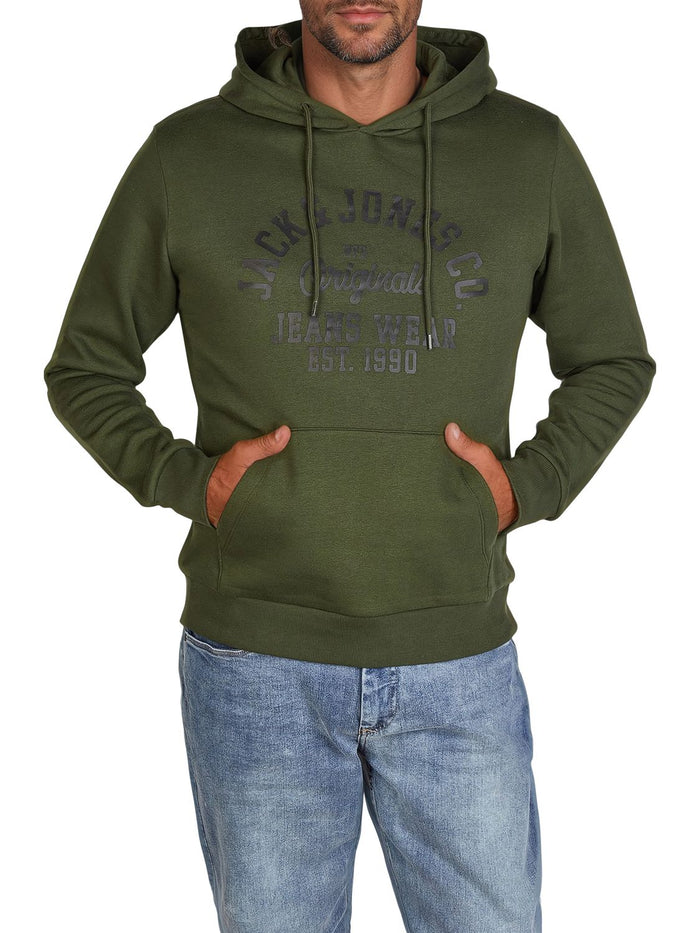 Jack & Jones Hoodie Herren Regular Fit JJEADRIAN