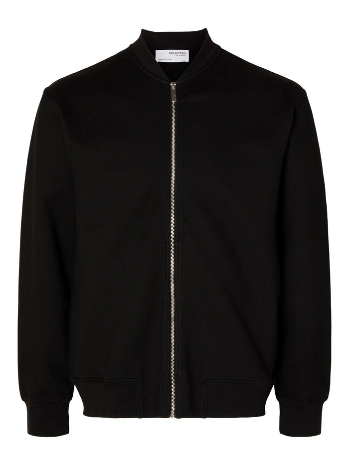 Selected Herren Jacke SLHMACK SWEAT BOMBER - Regular Fit