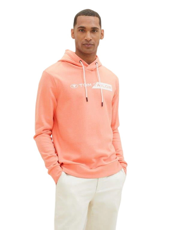 Tom Tailor Herren Kapuzenpullover PRINTED HOODIE - Regular Fit
