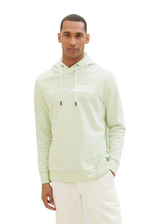 Tom Tailor Herren Kapuzenpullover PRINTED HOODIE - Regular Fit