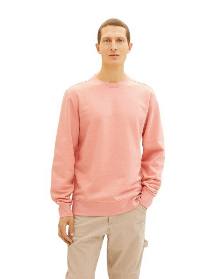 Tom Tailor Herren Rundhals Pullover PRINTED CREWNECK - Regular Fit