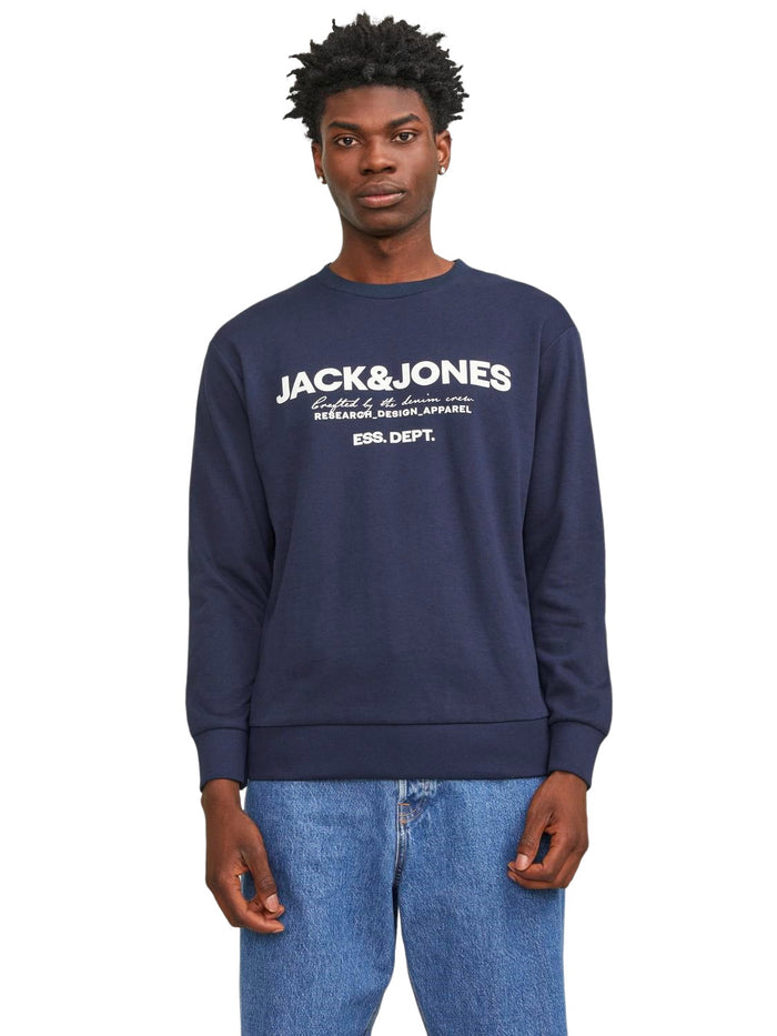 Jack & Jones Herren Sweatshirt JJGALE - Relaxed Fit