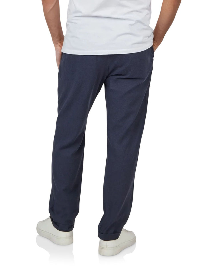 riverso Leinenhose Herren lang Regular Fit RIVMarco