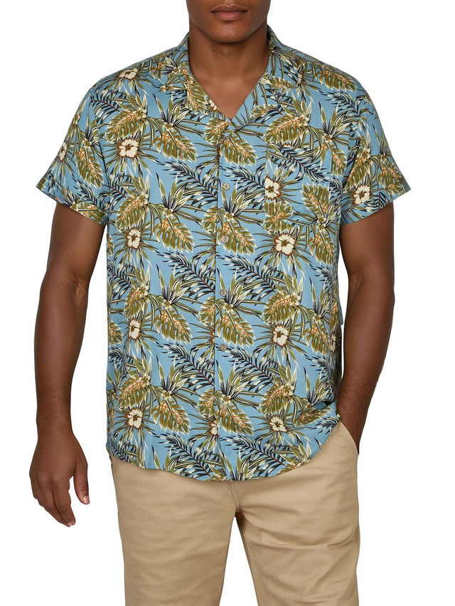 riverso Hawaii Hemd Männer Kurzarm RIVMick Regular Fit