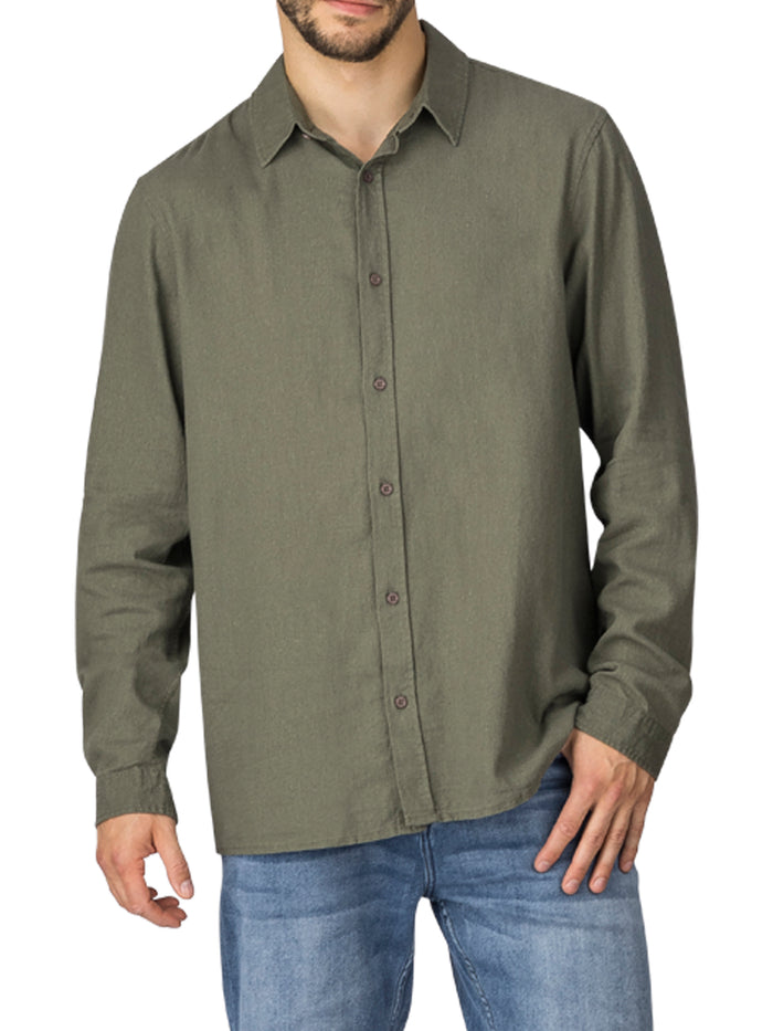 riverso Leinenhemd Herren Regular Fit RIVFabio