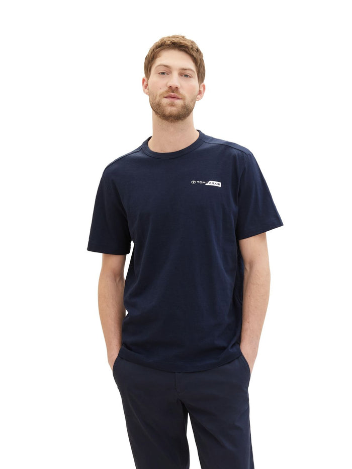 Tom Tailor Herren T-Shirt PRINTED - Regular Fit