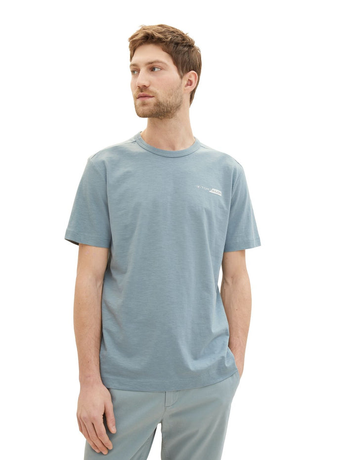 Tom Tailor Herren T-Shirt PRINTED - Regular Fit