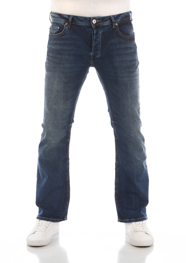 LTB Herren Jeans TINMAN - Bootcut - Blau - Blue Lapis Wash