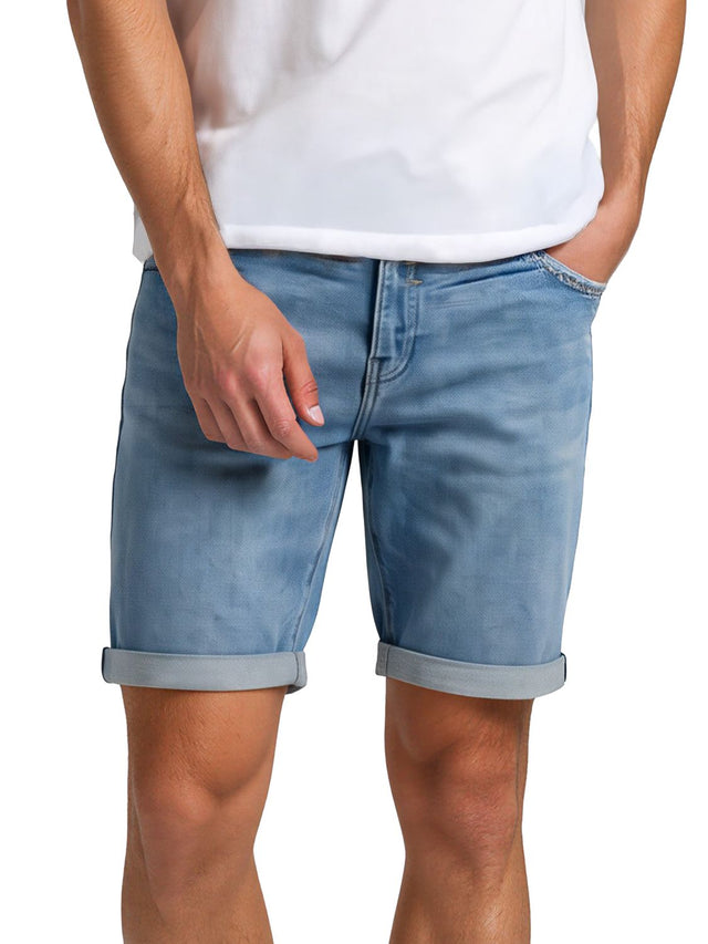 DENIMFY Jeans Shorts Herren Stretch Kurz Regular Fit DFAri