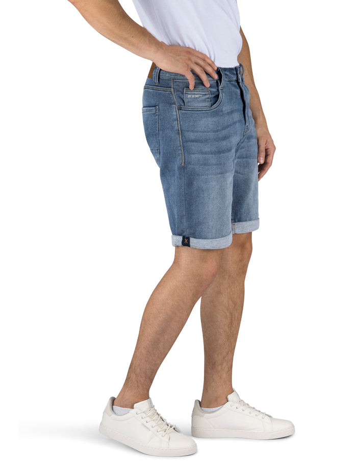 DENIMFY Jeans Shorts Herren Stretch Kurz Regular Fit DFAri