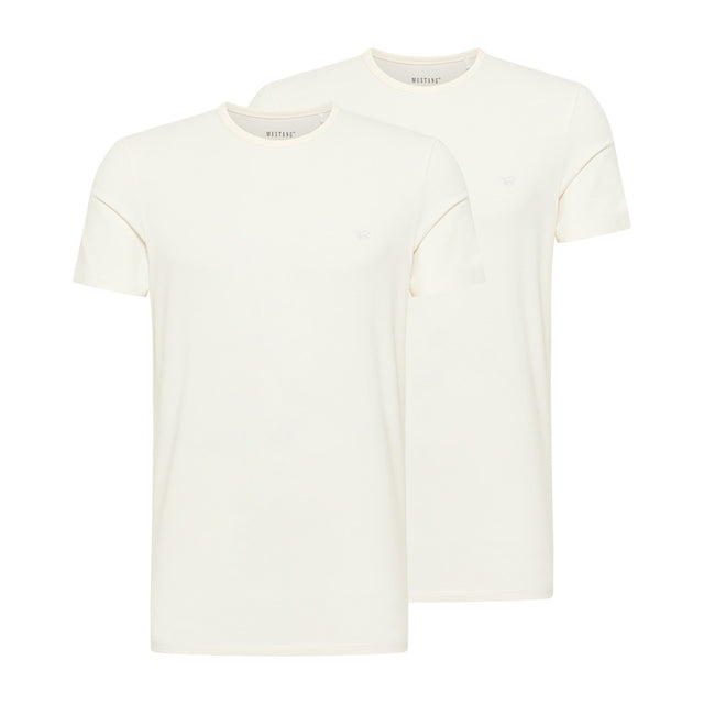 Mustang Herren T-Shirt ALLEN 2er PACK - Regular Fit