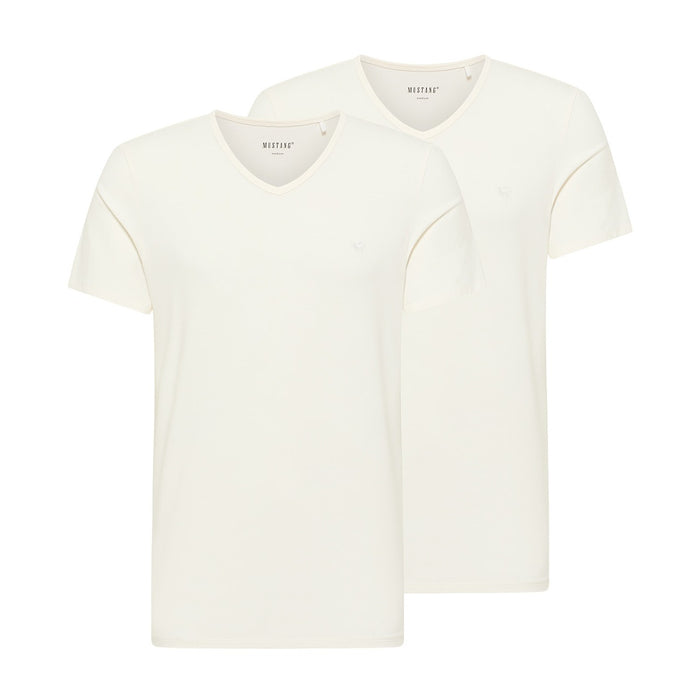 Mustang Herren T-Shirt AMADO 2er PACK - Regular Fit