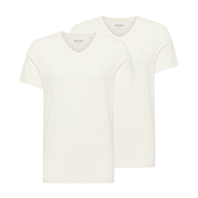 Mustang Herren T-Shirt AMADO 2er PACK - Regular Fit
