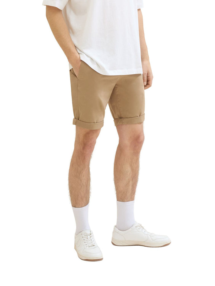 Tom Tailor Denim Herren Chino Short SLIM CHINO