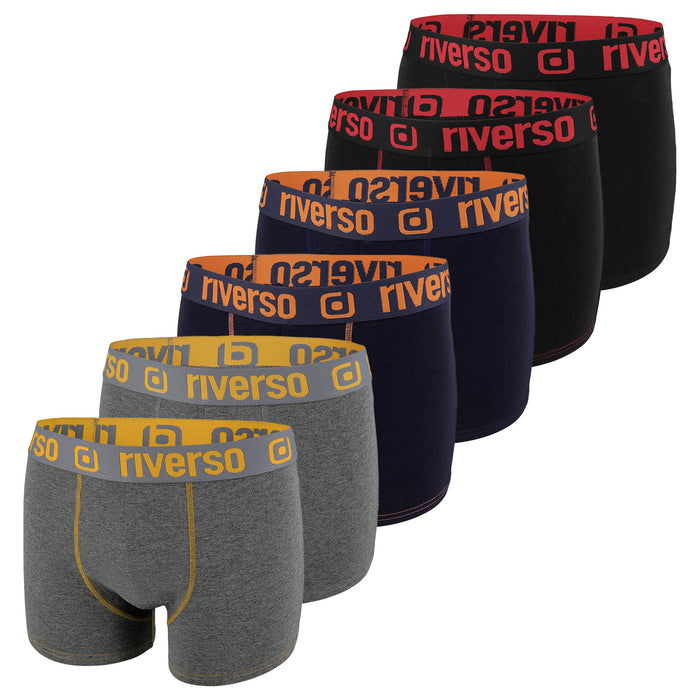 riverso Boxershorts Herren RIVOle 6er Pack