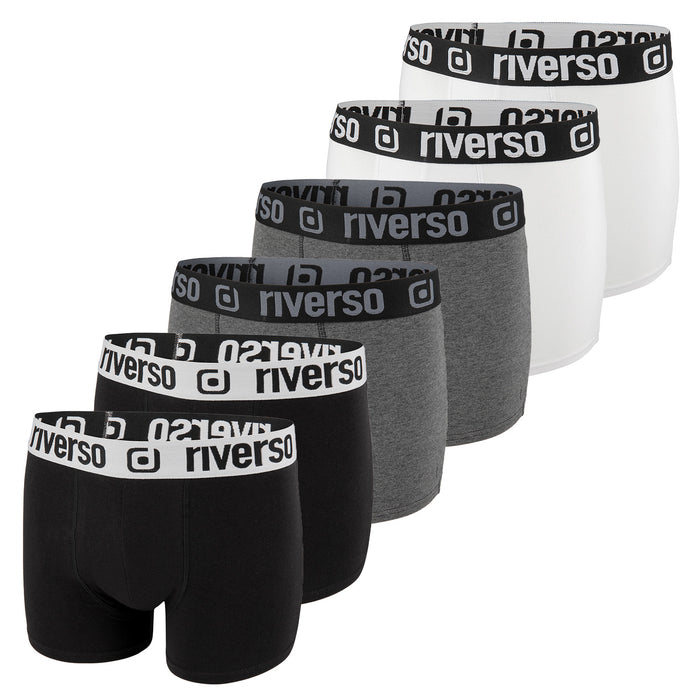 riverso Boxershorts Herren RIVOle 6er Pack