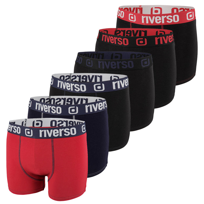 riverso Boxershorts Herren RIVOle 6er Pack