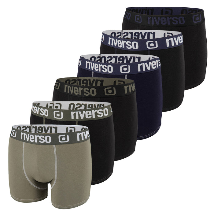 riverso Boxershorts Herren RIVOle 6er Pack