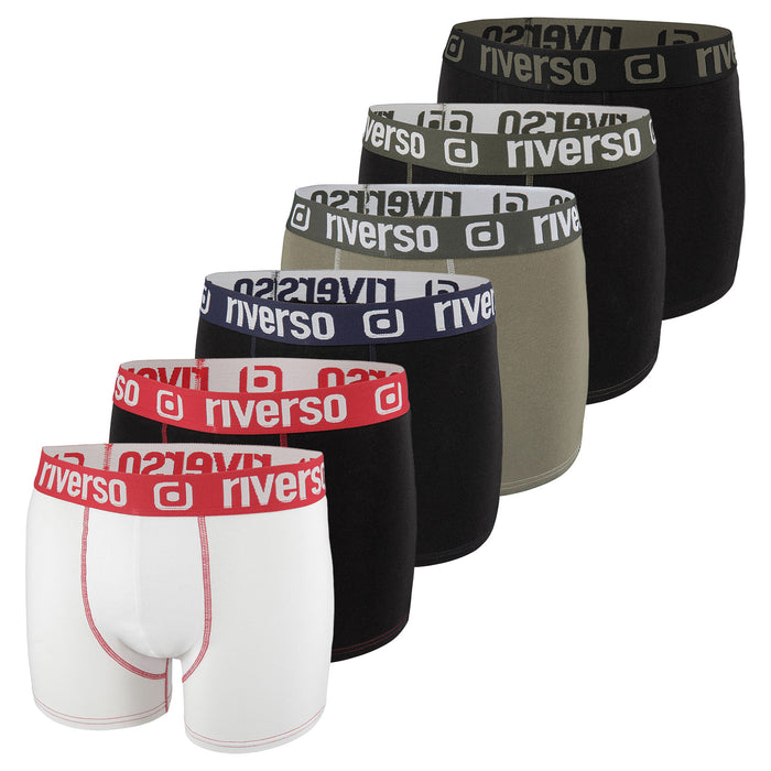 riverso Boxershorts Herren RIVOle 6er Pack