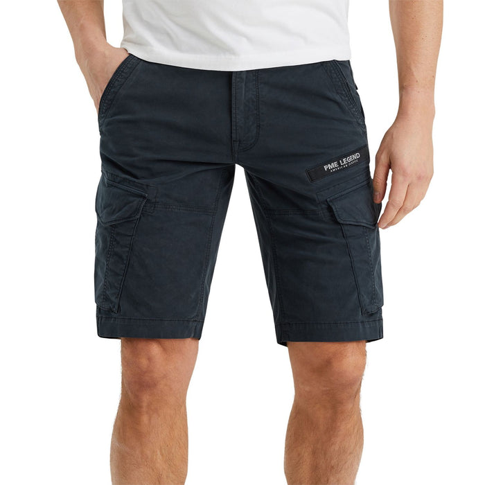 PME Legend Herren Short NORDROP CARGO - Regular Fit - Grau Blau Grün Beige