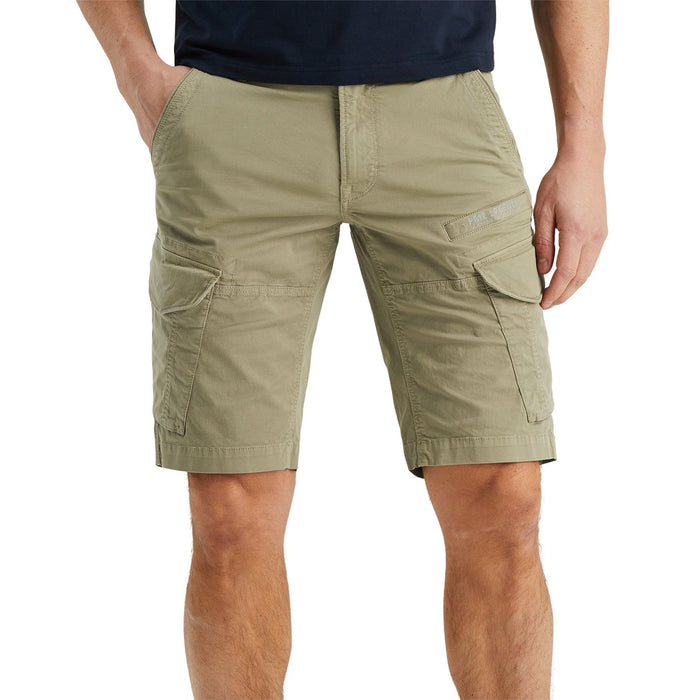 PME Legend Herren Short NORDROP CARGO - Regular Fit - Grau Blau Grün Beige