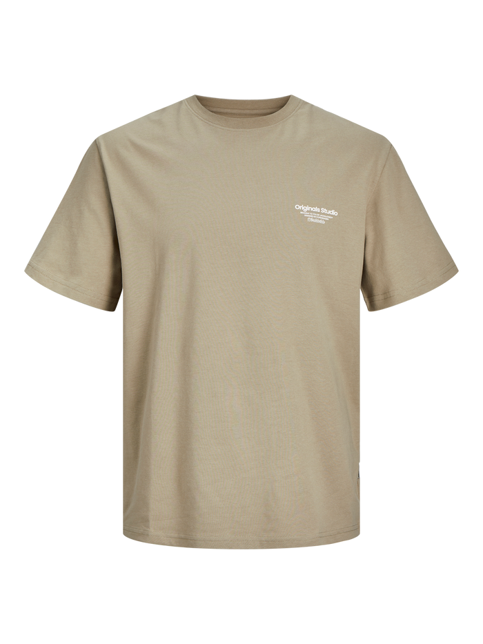 Jack & Jones Herren Rundhals T-Shirt JORSEQUOIA GRAPHIC BACK - Relaxed Fit