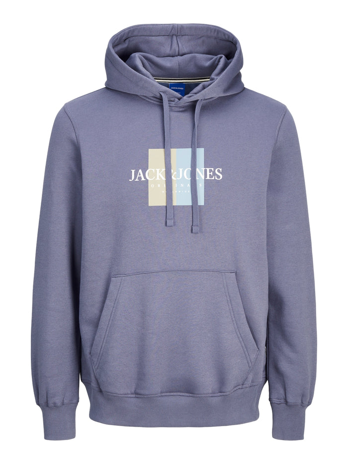 Jack & Jones Herren Hoodie Kapuzenpullover JORFREDERIKSBERG- Regular Fit