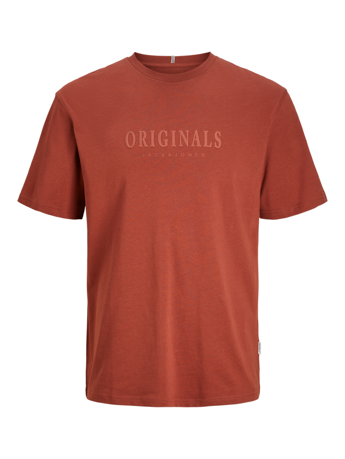 Jack & Jones Herren Rundhals T-Shirt  JORFREDERIKSBERG - Regular Fit