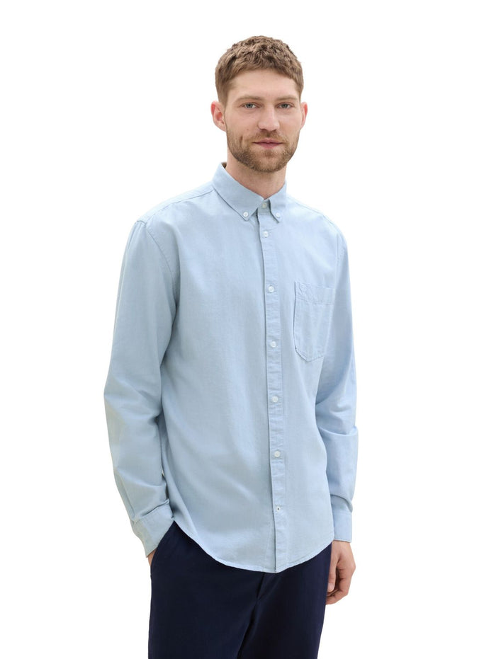 Tom Tailor Herren Freizeithemd OXFORD - Regular Fit