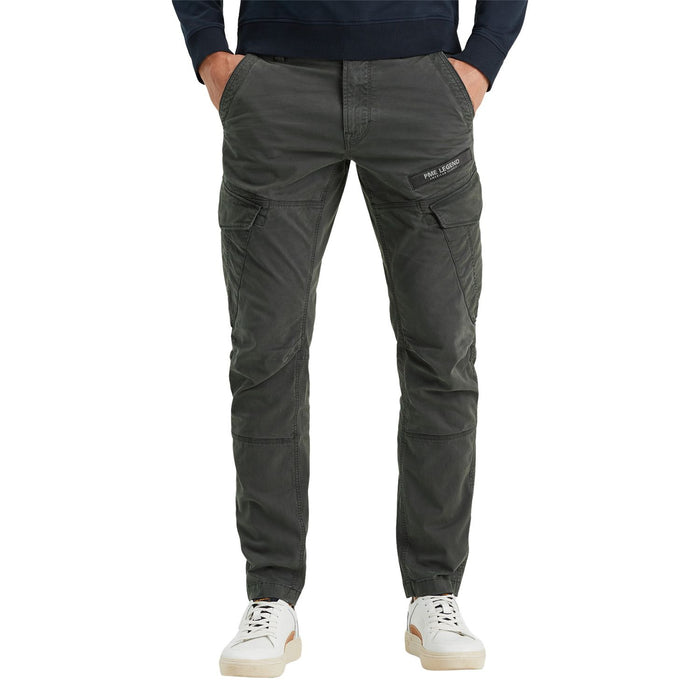 PME Legend Herren Cargohose NORDROP - Tapered Fit - Grau Beige Oliv