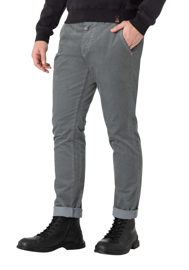 TIMEZONE Herren Chino Hose REGULAR LUITZ - Regular Fit - Grau Braun Grün