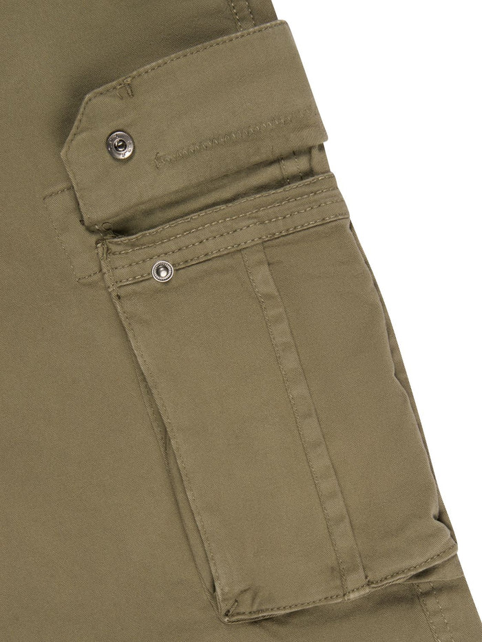 DENIMFY Cargohose Herren Stretch mit Gürtel DFLuke