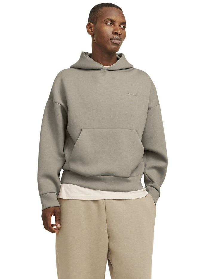 Jack & Jones Herren Hoodie Kapuzenpullover JCOKINETIC SWEAT HOOD- Relaxed Fit