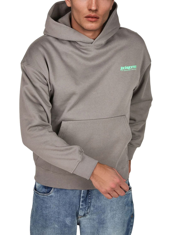 Jack & Jones Hoodie Herren Relaxed Fit mit Print JJEURBAN EDGE