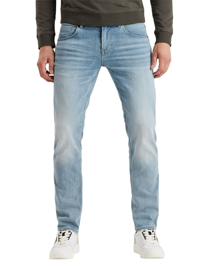 PME Legend Herren Jeans NIGHTFLIGHT - Low Waist - Regular Fit - Blau Grau