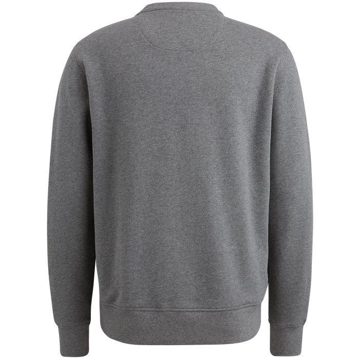 PME Legend Herren Rundhals Pullover CREWNECK SOFT TERRY WITH LOGO - Regular Fit