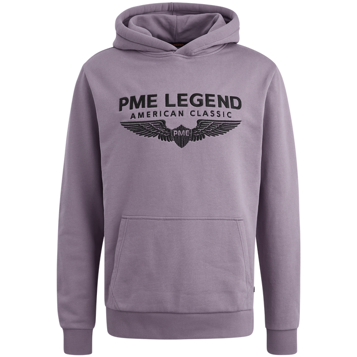 PME Legend Herren Kapuzenpullover Hoodie HOODED SOFT TERRY WITH LOGO - Regular Fit