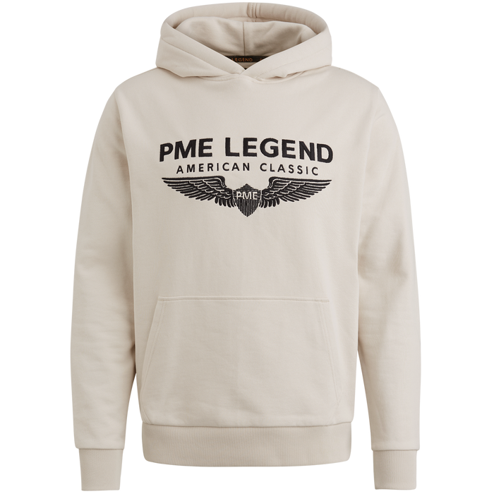 PME Legend Herren Kapuzenpullover Hoodie HOODED SOFT TERRY WITH LOGO - Regular Fit