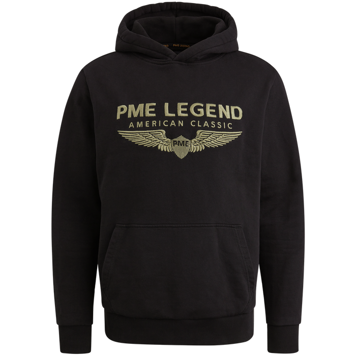 PME Legend Herren Kapuzenpullover Hoodie HOODED SOFT TERRY WITH LOGO - Regular Fit