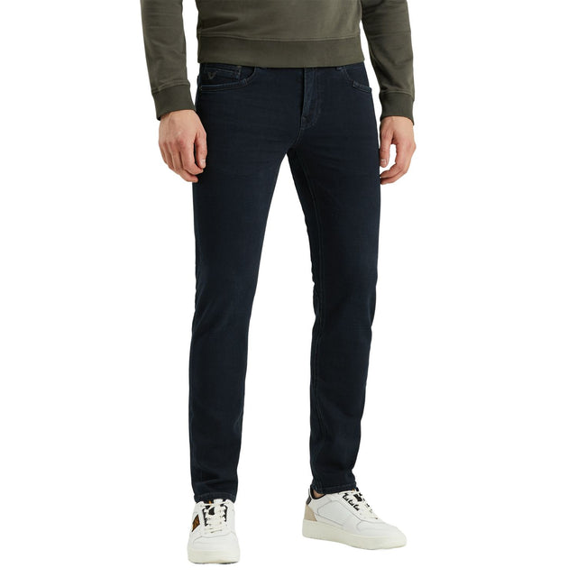 PME Legend Herren Jeans TAILWHEEL - Low Waist - Slim Fit - Grau Blau