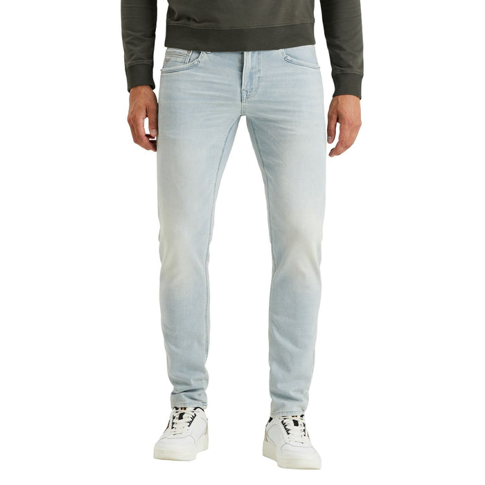 PME Legend Herren Jeans TAILWHEEL - Low Waist - Slim Fit - Grau Blau