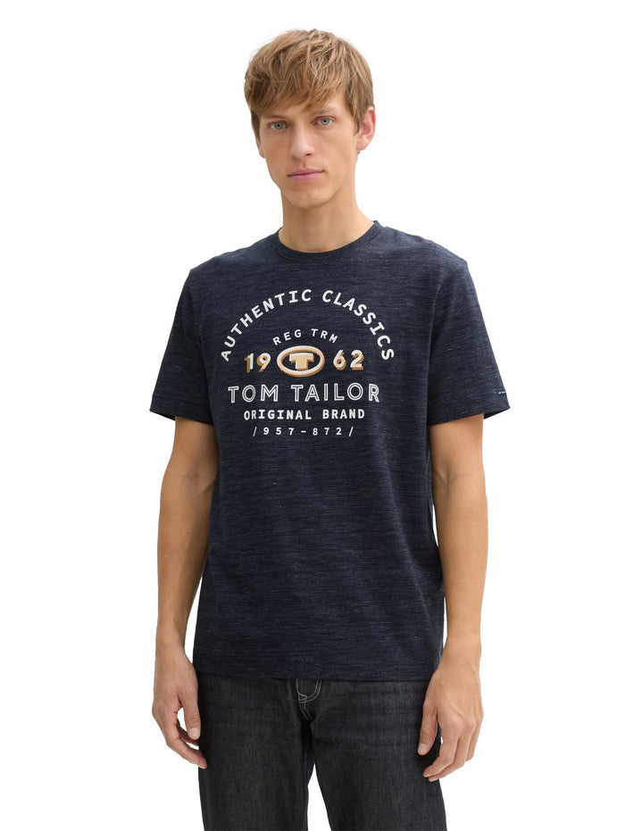 Tom Tailor Herren T-Shirt PRINTED T-SHIRT - Regular Fit