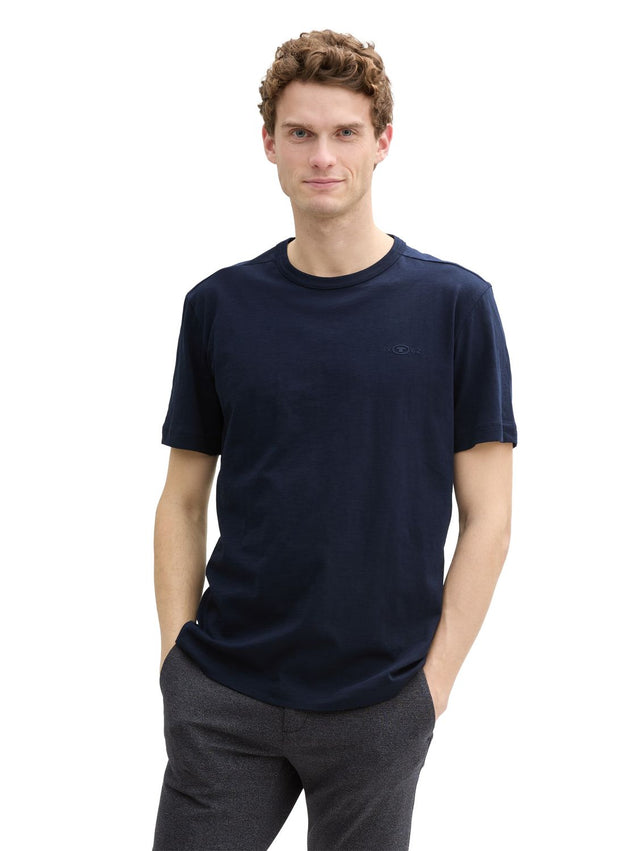 Tom Tailor Herren T-SHIRT WITH PRINT- Regular Fit