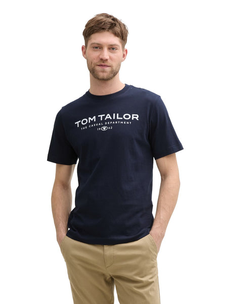 TOM TAILOR Denim Relaxed Fit T-Shirt Für Herren – Mit Coolem Foto-Print, Lässig & Bequem