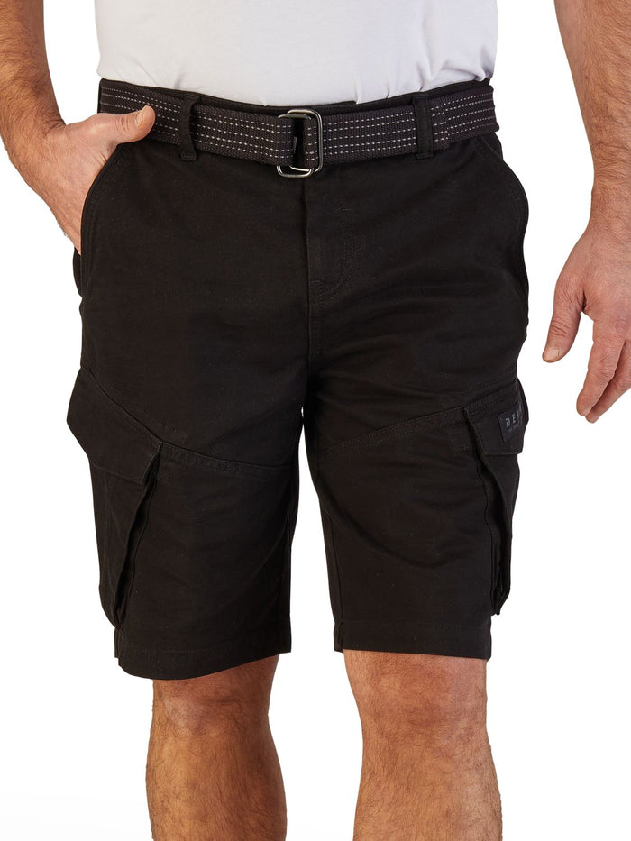 DENIMFY Cargo Shorts Herren mit Gürtel Regular Fit DFPhil