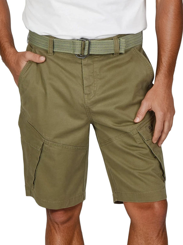DENIMFY Cargo Shorts Herren mit Gürtel Regular Fit DFPhil