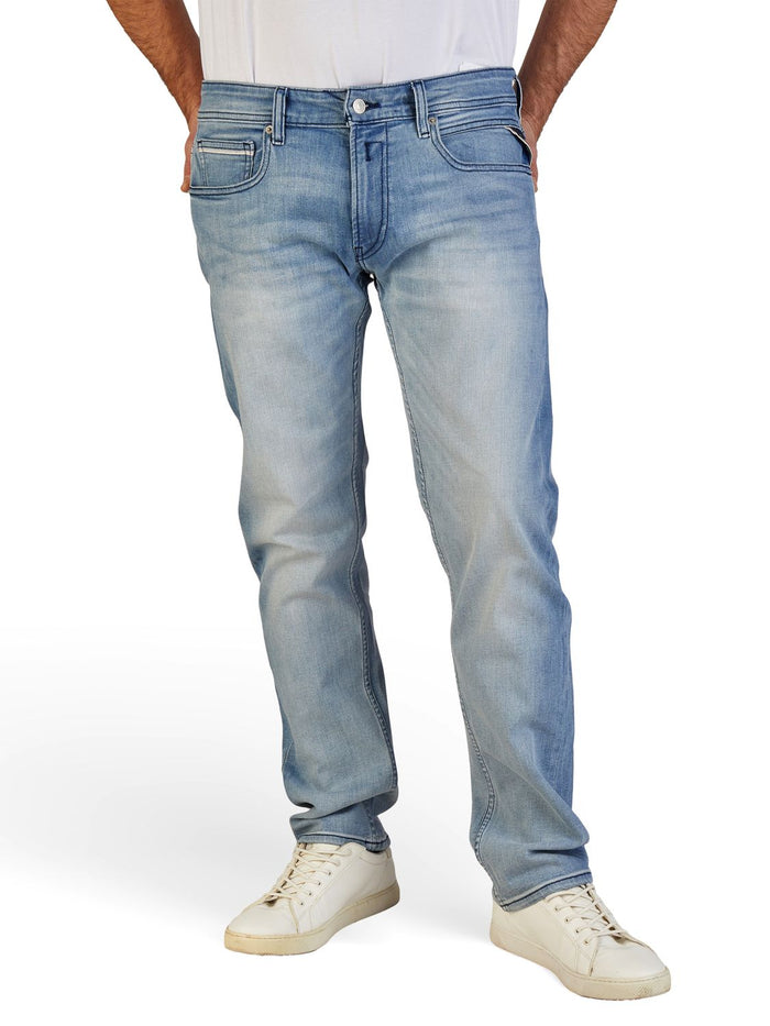 Replay Jeans Herren Stretch Straight Fit Grover