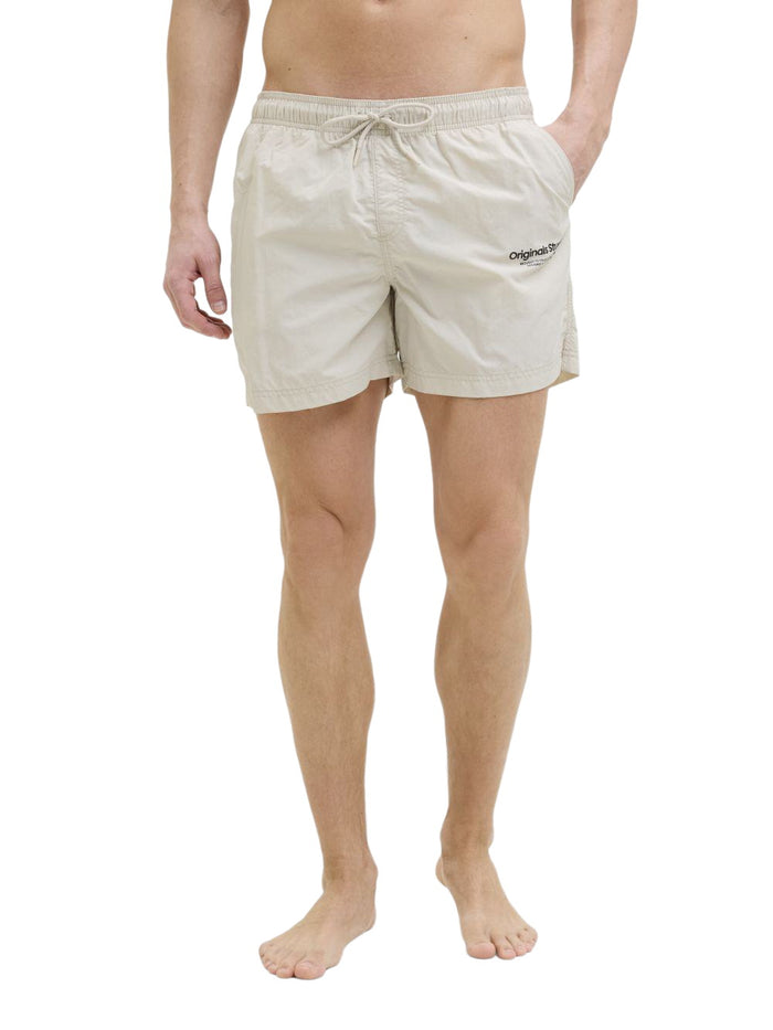 Jack & Jones Herren Badehose Badeshort JPSTNAXOS JJSWIM SHORTS VESTERBRO
